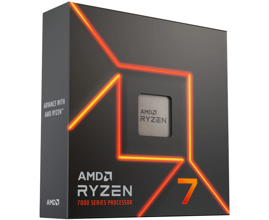 AMD Ryzen 7 7700 8 Cores   16 Threads 65 watts Max Freq 5.3Ghz 40MB Cache Wraith Prism Cooler  Radeon Graphics