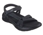 Skechers Women's GOWalk Flex Sublime Sandals - Pitch Black