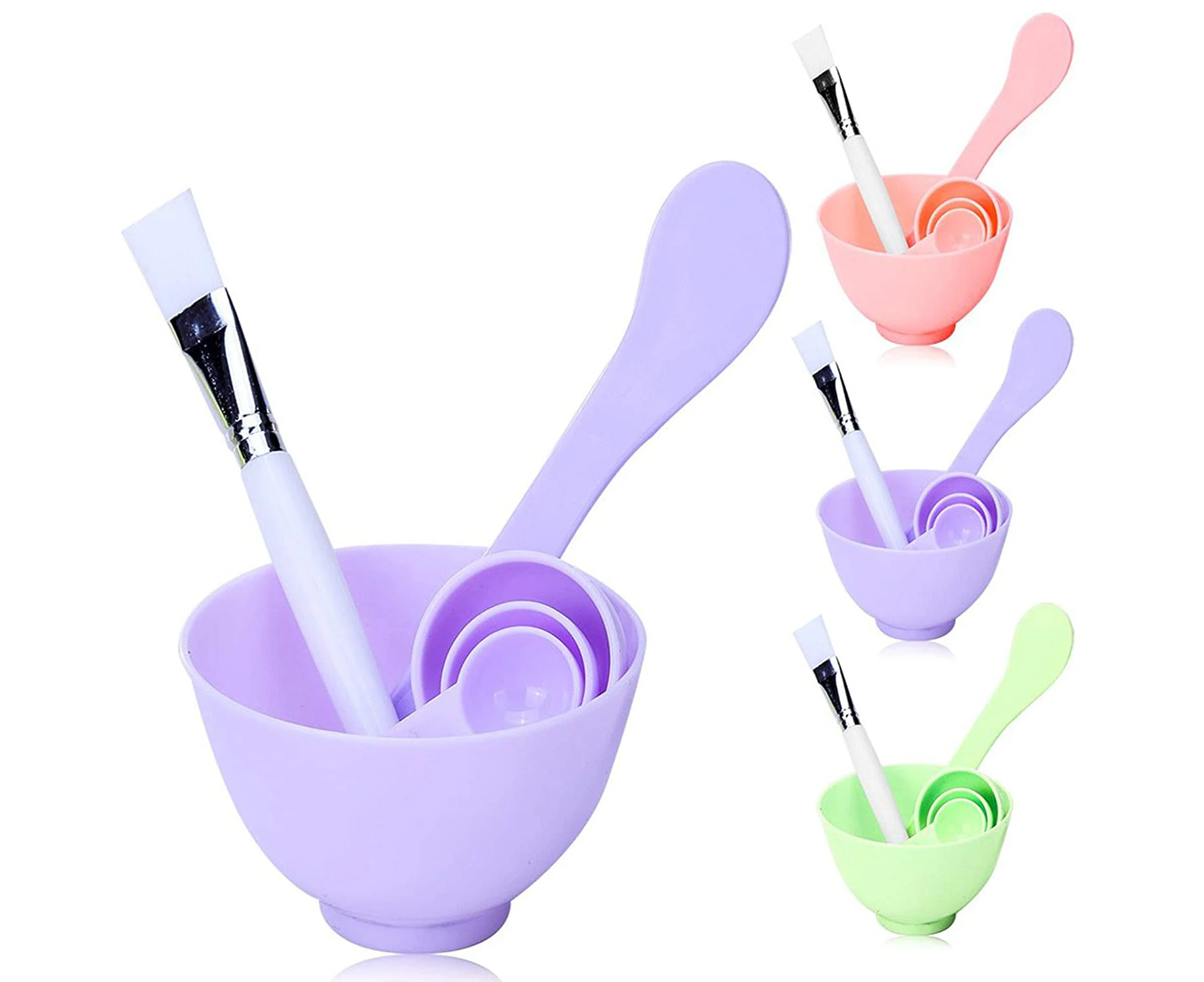 Face Mask Mixing Bowl Set, DIY Facial Facemask Mixing Tool Kit for Women, Ladies, Girls, Kids,Large