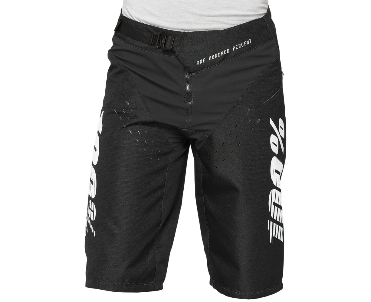 100% R-Core Youth DH/BMX Bike Shorts Black 2021