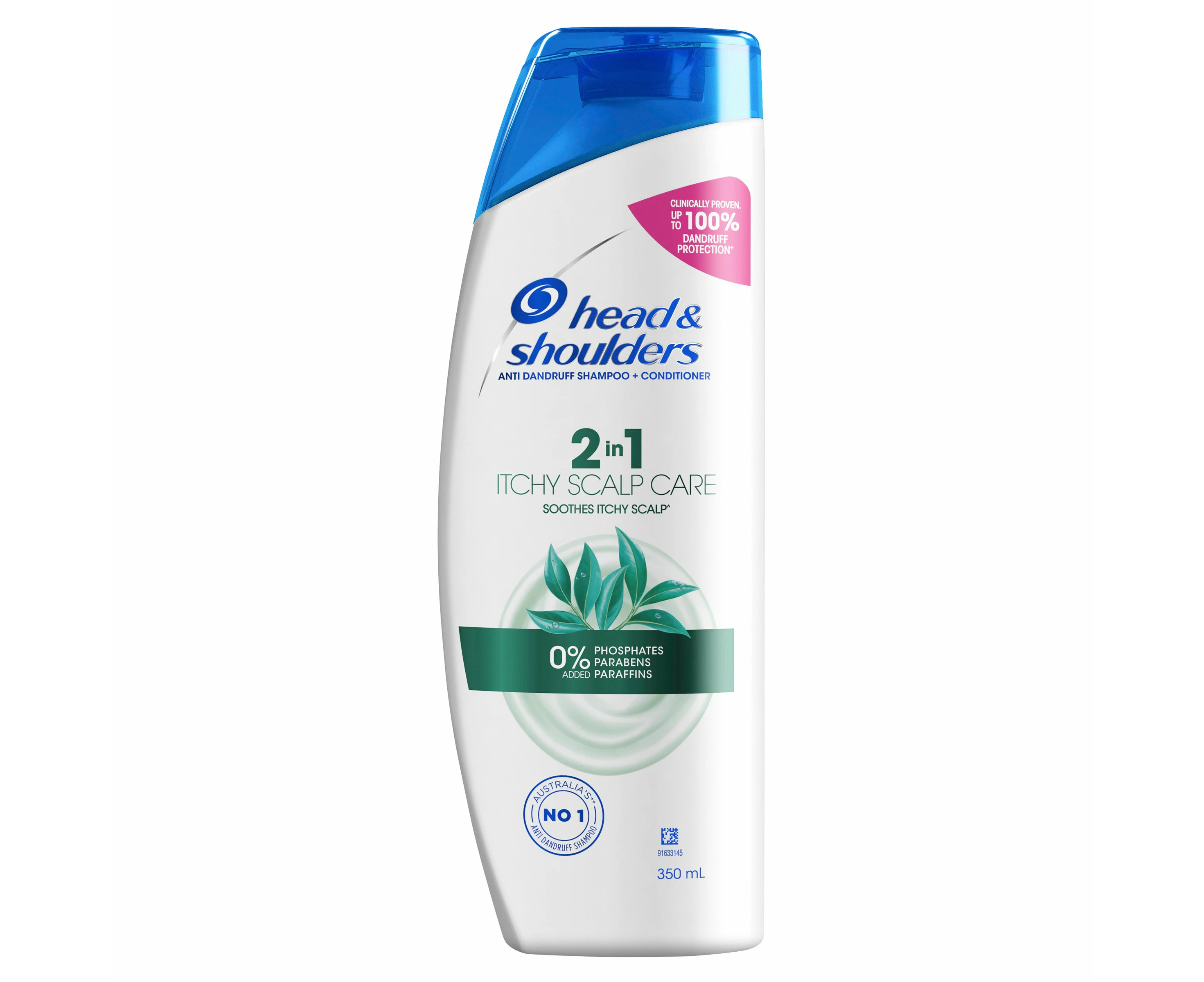 Head & Shoulders Itchy Scalpcare Anti Dandruff 2In1 Shampoo & Conditioner 350ml