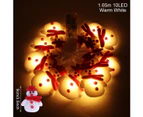 Christmas Snowman String Lights Christmas Decorations Christms Tree Light