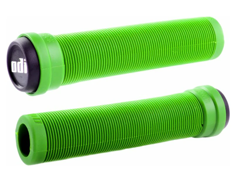 ODI Longneck SL Flangeless BMX Grips - Green