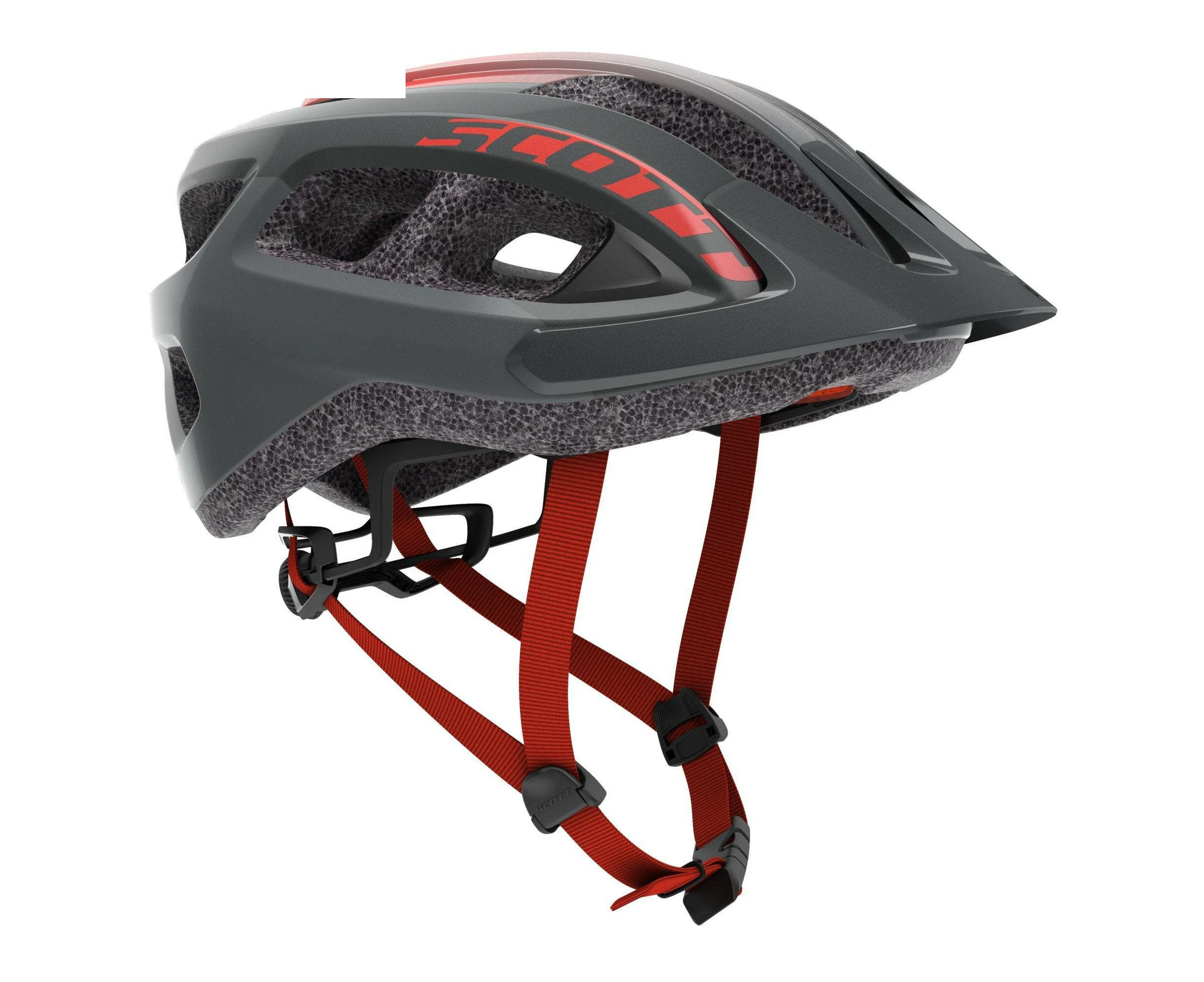 Scott Supra MTB Helmet - Grey/Red Fade