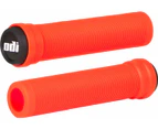 ODI Longneck SL Flangeless BMX Grips - Fire Red