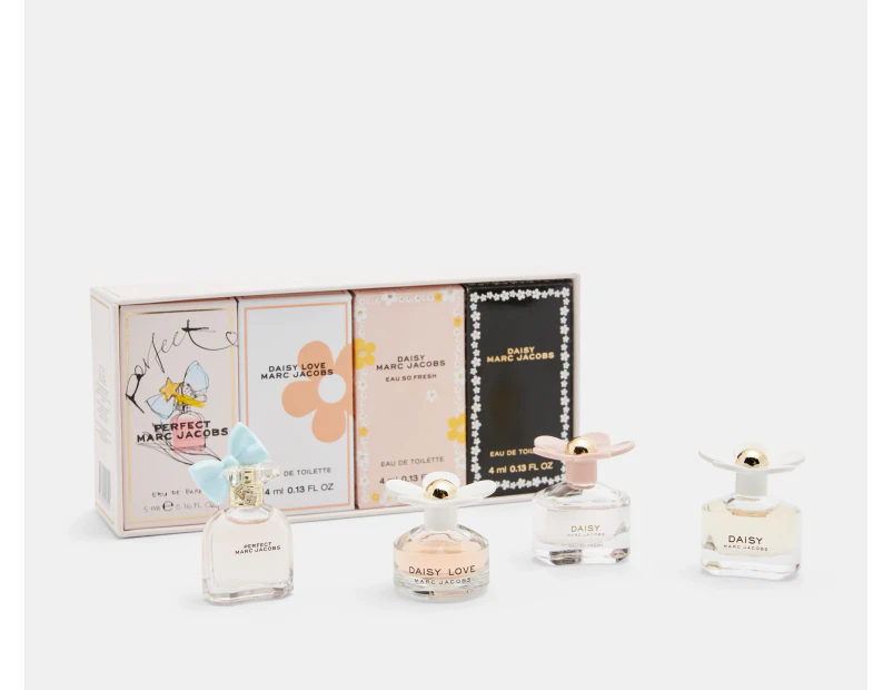 Marc Jacobs For Women 4-Piece Mini Perfume Gift Set