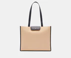 Tommy Hilfiger Gabriella CZ Tote Bag - Fawn/Tommy Navy