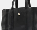 Tommy Hilfiger Identity Tote Bag - Black Tonal