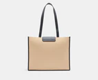 Tommy Hilfiger Gabriella CZ Tote Bag - Fawn/Tommy Navy