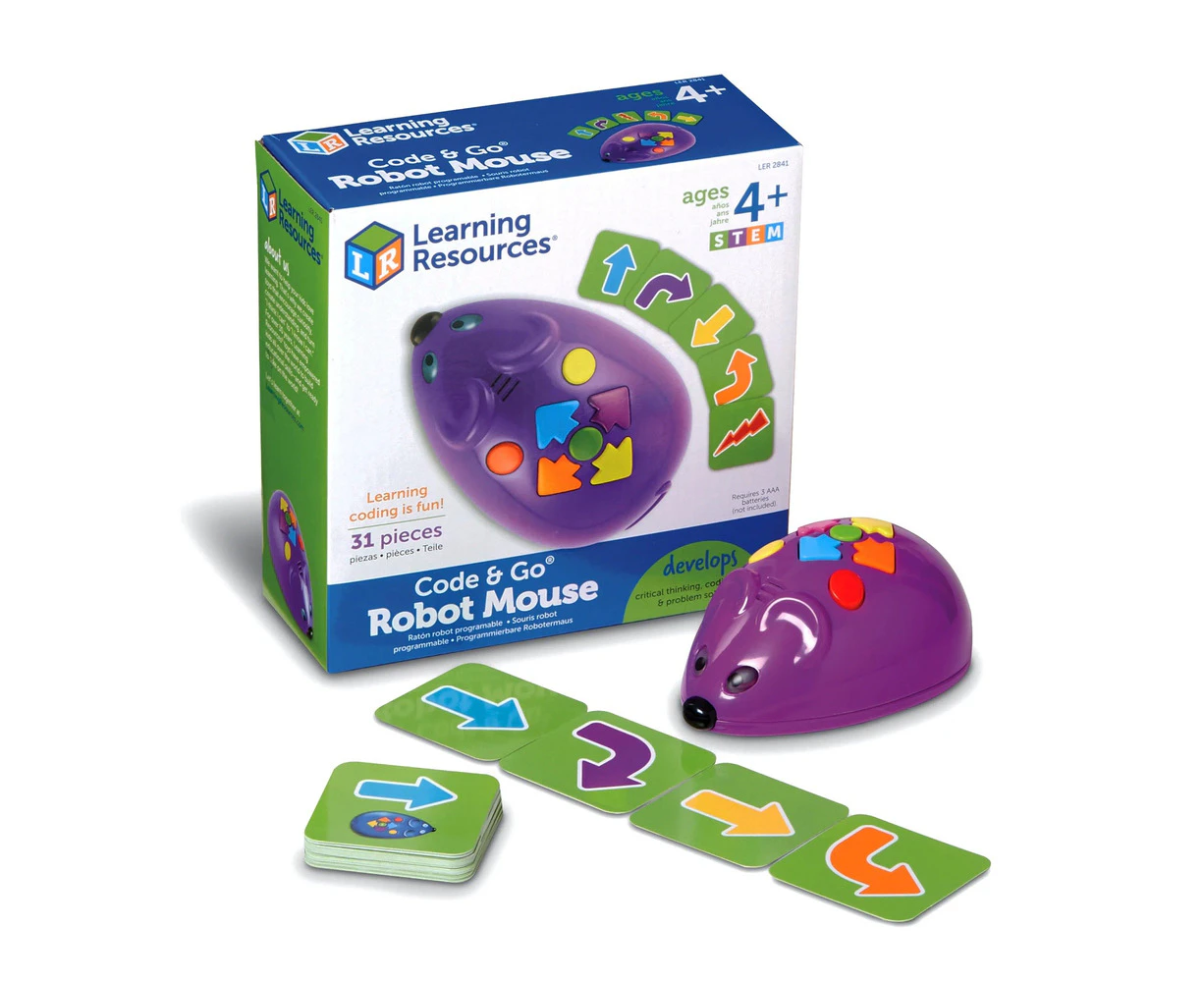 Learning Resources Code and Go Robot Mouse