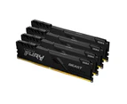 Kingston FURY Beast 32GB (4x8GB) 3200MHz DDR4 CL16 Desktop Memory Kit of 4 KF432C16BBK4/32