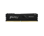 Kingston FURY Beast 32GB (4x8GB) 3200MHz DDR4 CL16 Desktop Memory Kit of 4 KF432C16BBK4/32