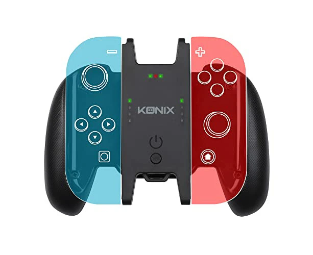 Konix Play&Charge Joy-CON Zubehör-Set Nintendo Switch