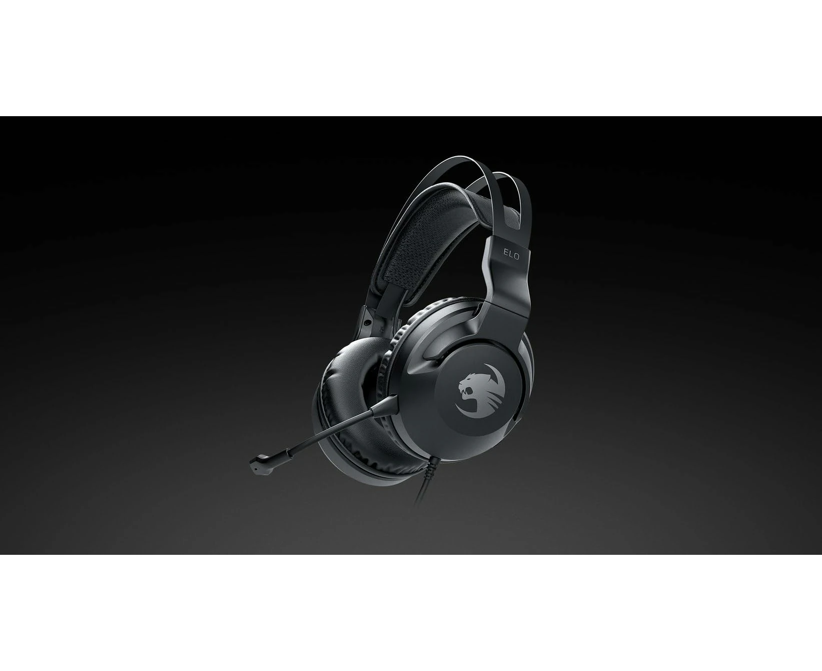 Roccat Elo X Stereo - Gaming Headset for PC, Mac, Xbox, PlayStation & Mobile, black