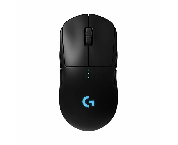 Logitech G PRO Wireless Gaming Mouse, HERO 25K Sensor, 25,600 DPI, RGB, Ultra Lightweight, 4-8 Programmable Buttons, Long Battery Life, POWERPLAY-compatibl