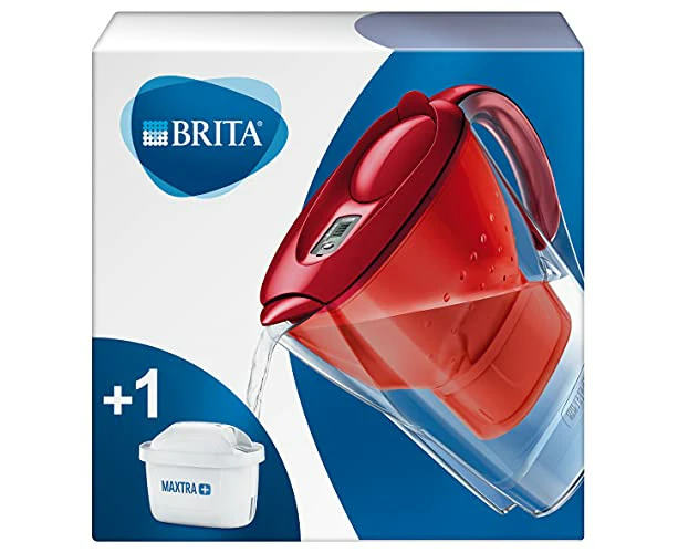 Brita 1024039 Marella Cool Wassfi Filter, Funnel and Jug, red