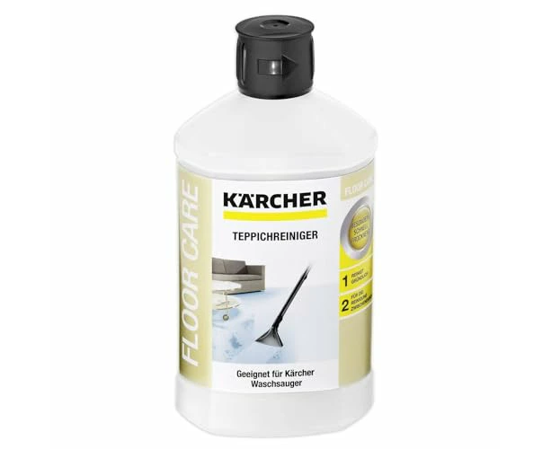 Kärcher Carpet Cleaner RM 519, suitable for cleaning carpets, upholstery, car seats etc., 1l concentrate yields diluted 40l cleaning agent.