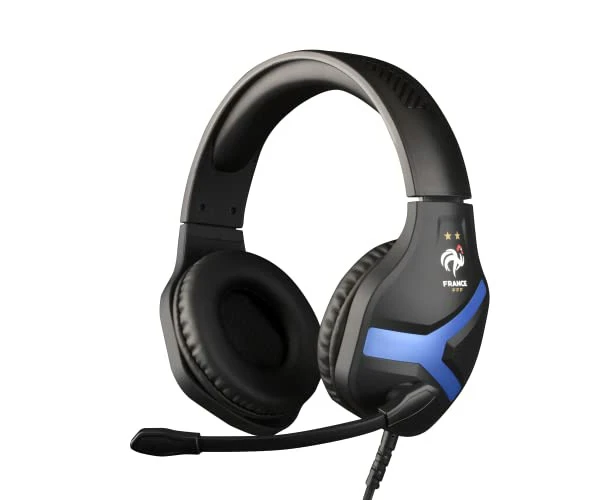 Gaming Headset - KONIX - Nemesis - Black - Playstation / Xbox / Nintendo / Smartphone / Tablet - Officially Licensed FFF