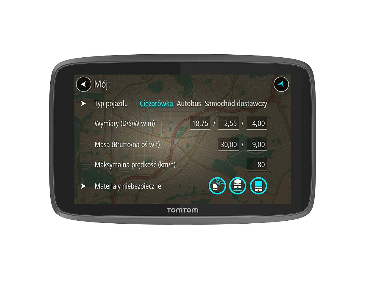 TomTom GO professional navigation device (15.24 cm), 6 inch, maps (Europe), traffic and radar, handsfree, click & go mount, black