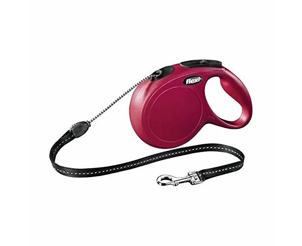 Trixie Flexi New Classic 8M Cord Dog Leash (M) (Red)