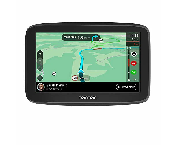 TomTom Car Sat Nav GO Classic (6 Inch, with Traffic Congestion and Speed Cam Alert Trial Thanks to TomTom Traffic, EU Maps, Updates via WiFi, Integrated Re