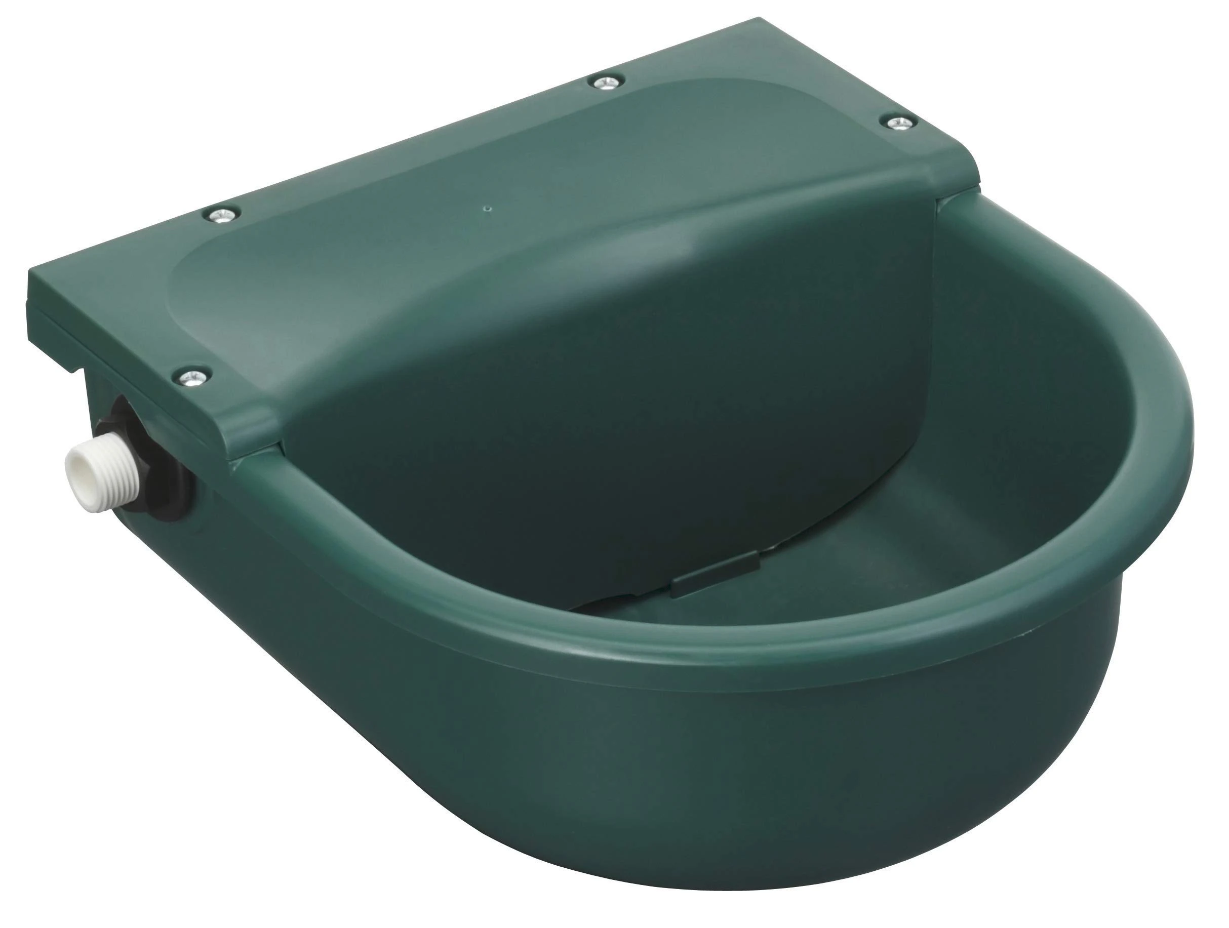 Kerbl Float Bowl Plastic, 3 Litre, Green, 29 x 25.5 x 14.5 cm