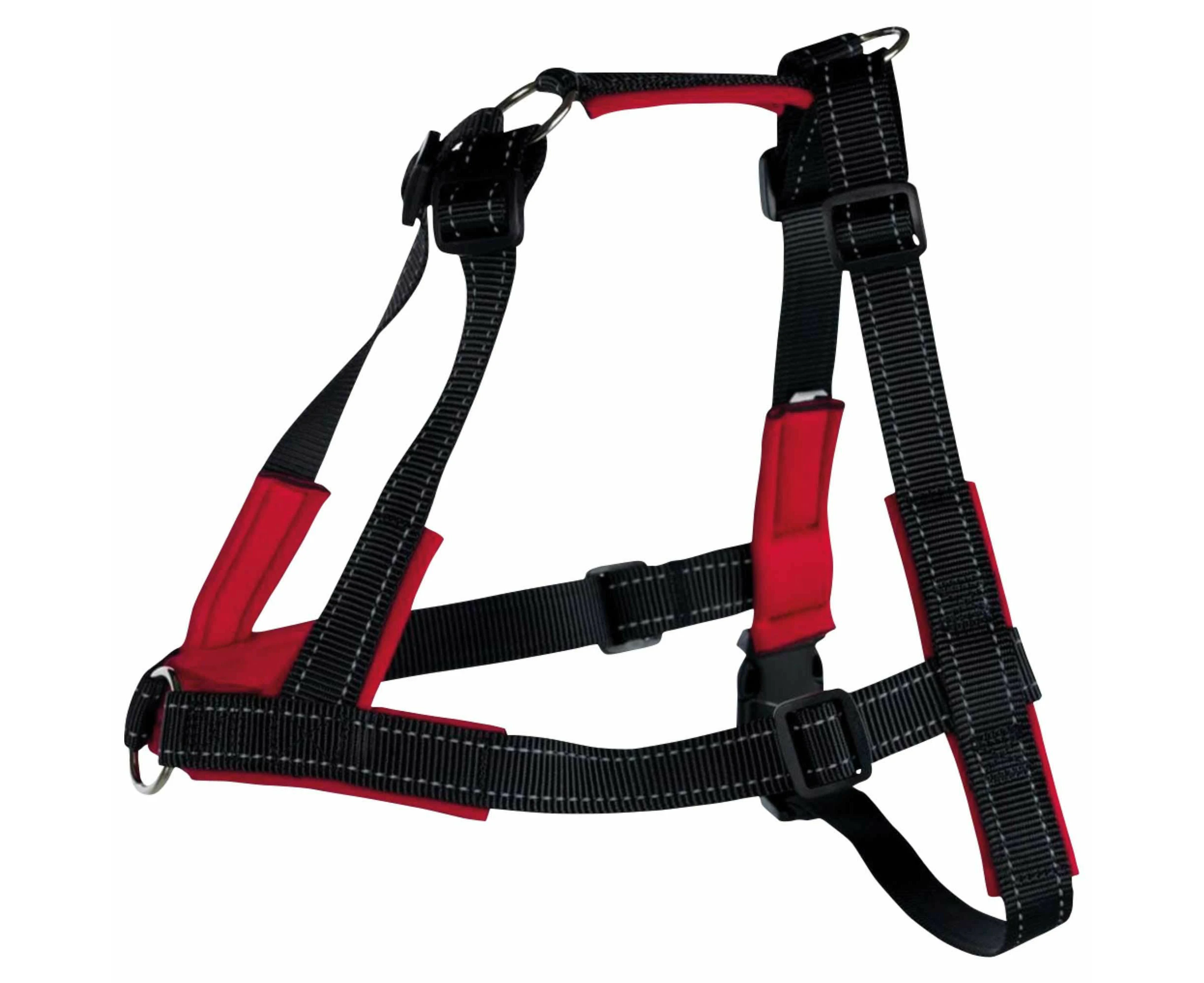 Trixie Lead'n'Walk Soft training harness, S-M: 45-70 cm/25 mm, black