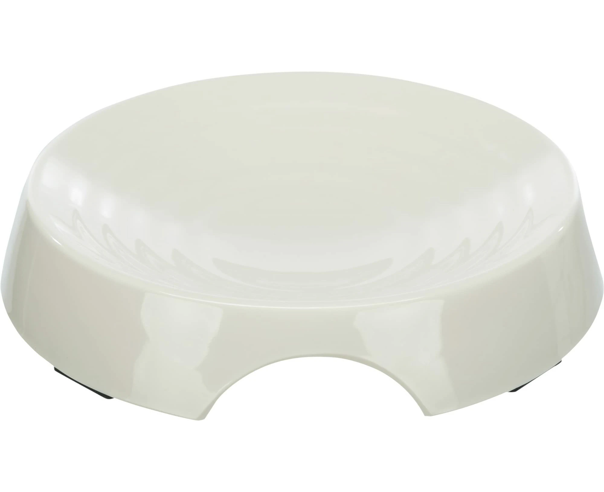 Trixie Feeder, Melamine, 0.25 l/ø 17 cm, White