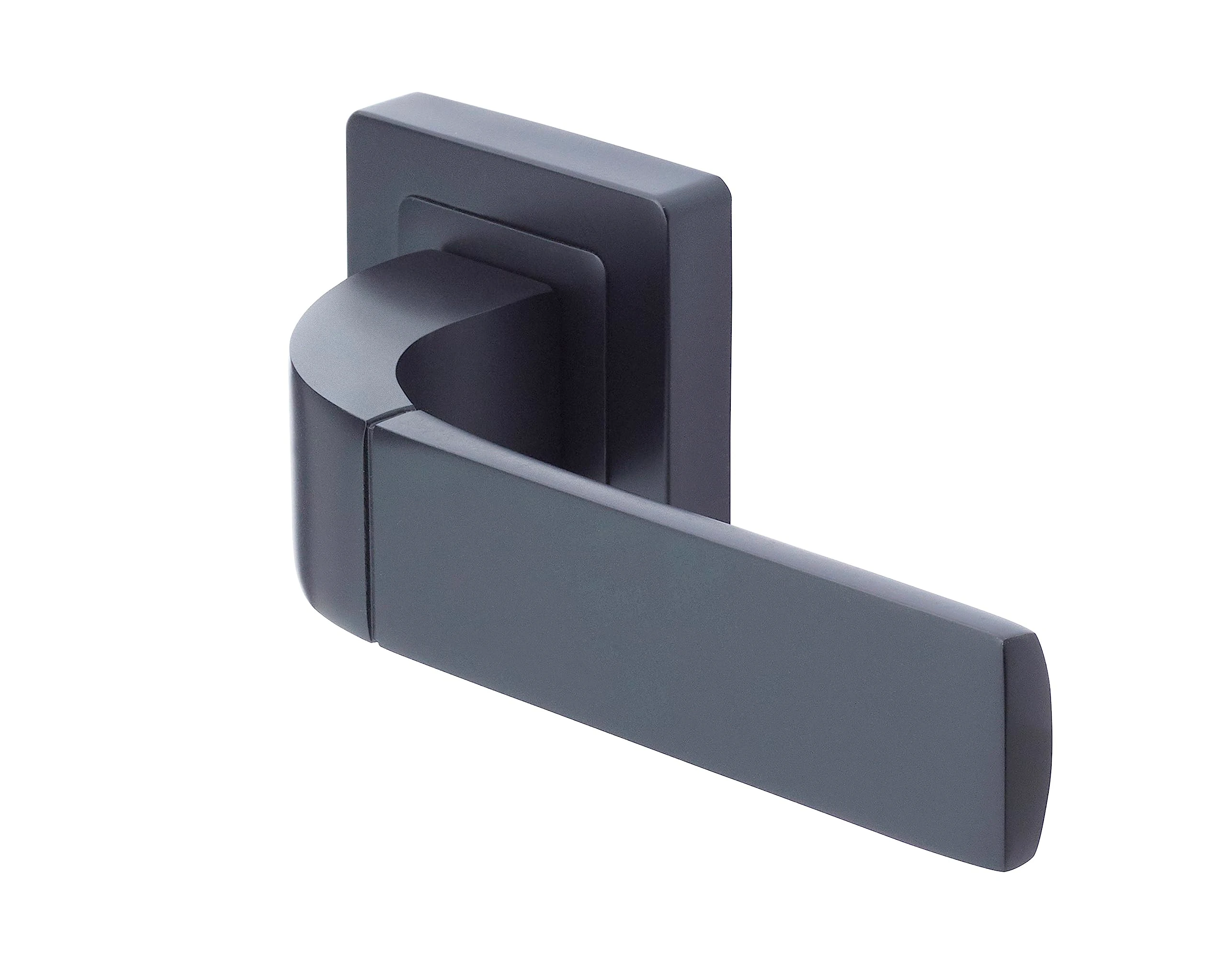 Yale YPP7-B-PC Door Handle Square 7 Black Model Bologna Keyed