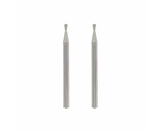 Dremel 7103 Diamond Wheel Points, Accessory Set 2-pack with 2.0mm Bits for Engraving, Carving and Cutting