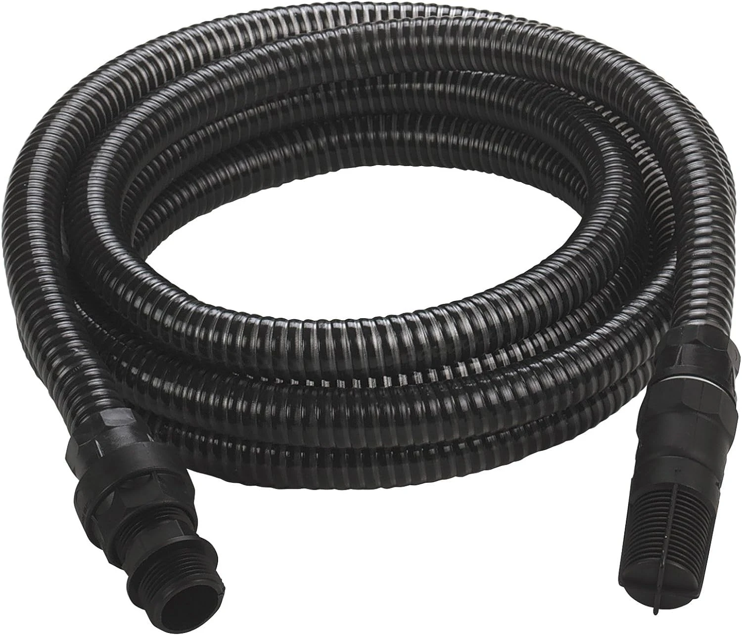 Einhell Accessory Kit black suction hose 7 meters with PVC end fittings - max. : 35°