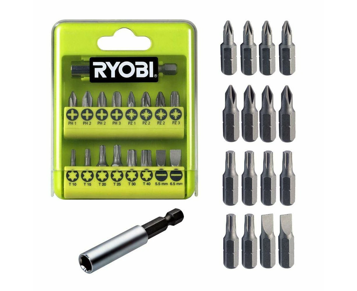 Ryobi RAK17SD Screwdriver Bit Set (17 Piece)