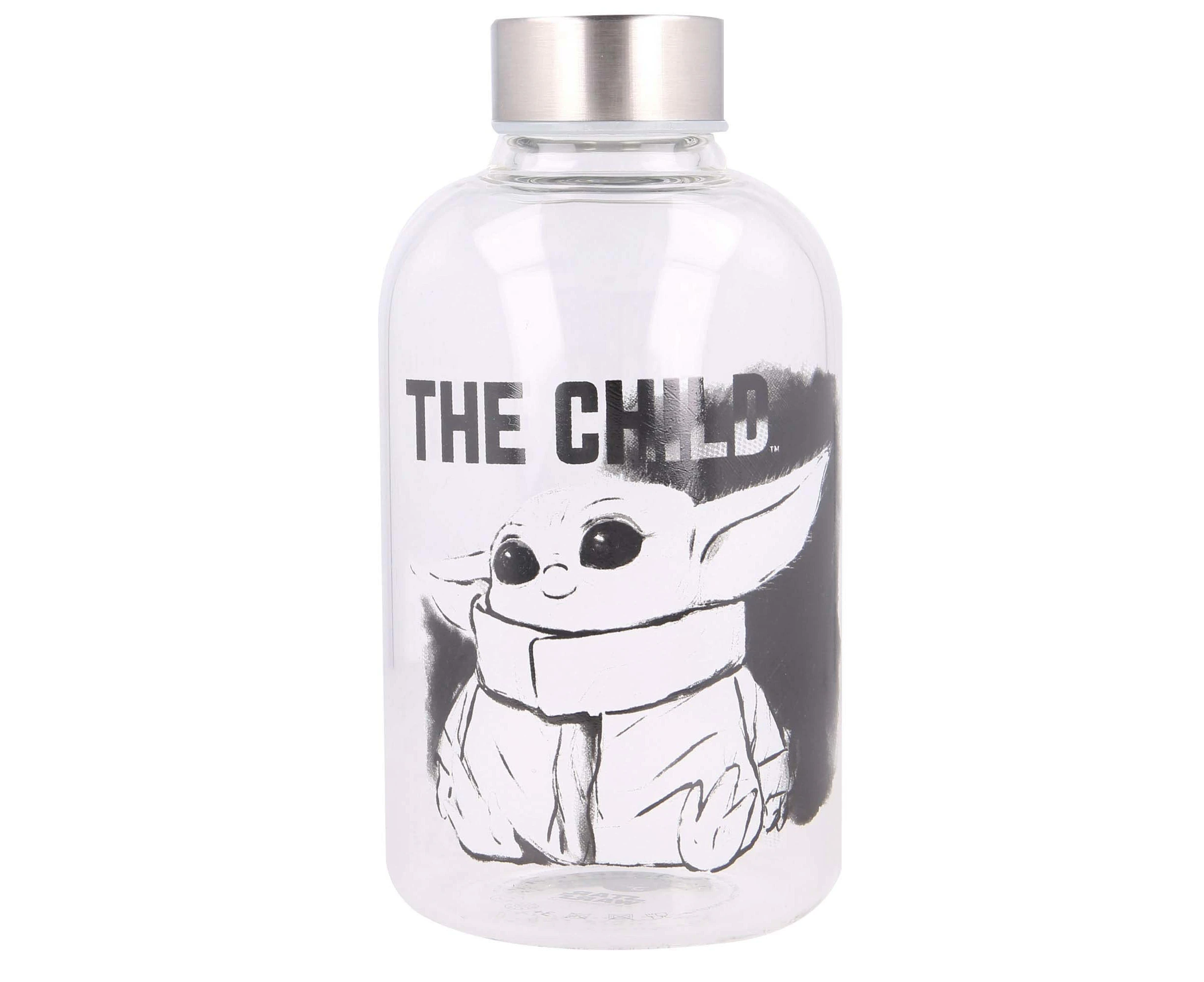 Bottle (Small) - STOR - Star Wars: The Mandalorian: The Child (Grogu) - Glass - Reusable