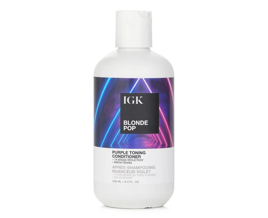 IGK Blonde Pop Purple Toning Conditioner 236ml/8oz