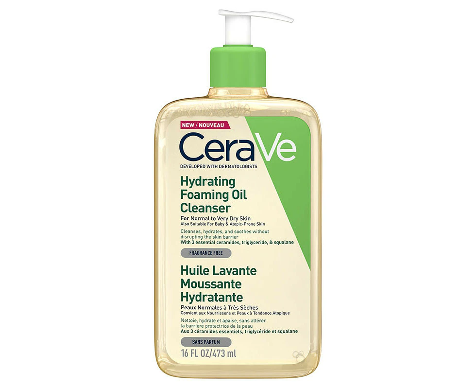 Ceramides Hydrating Foaming Oil Cleanser 473ML