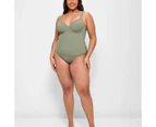 Target Underwire One Piece Rib Bathers - Shape Your Body