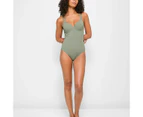 Target Underwire One Piece Rib Bathers - Shape Your Body