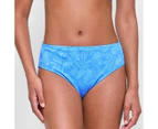 Target Resort Jacquard Mid Rise Bikini Swim Bottoms