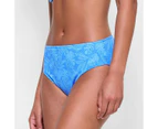 Target Resort Jacquard Mid Rise Bikini Swim Bottoms