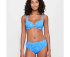 Target Resort Jacquard Underwire Bikini Swim Top