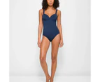 Target Underwire One Piece Rib Bathers - Shape Your Body