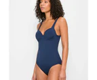 Target Underwire One Piece Rib Bathers - Shape Your Body