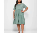 Target Plus Size Knit Woven Dress