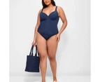 Target Underwire One Piece Rib Bathers - Shape Your Body