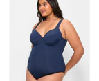 Target Underwire One Piece Rib Bathers - Shape Your Body