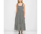 Target Shirred Bodice Midi Dress