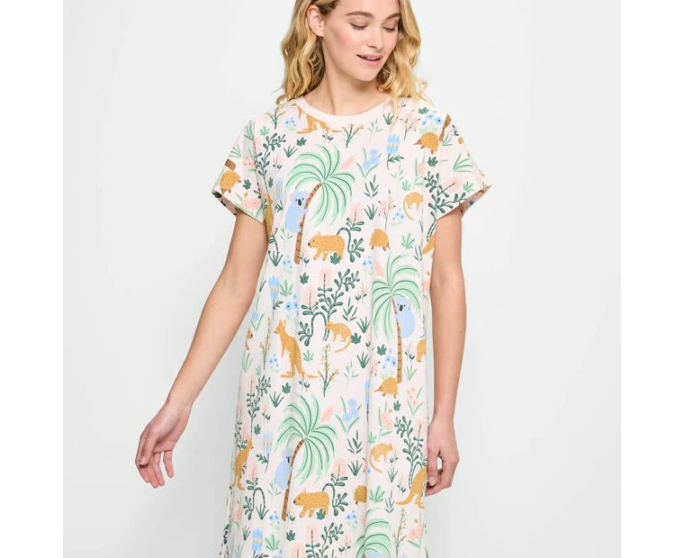 Target Print Sleep T-Shirt Nightie