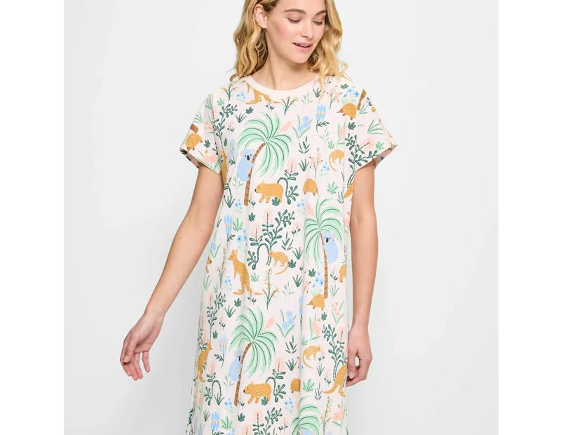 Target Print Sleep T-Shirt Nightie