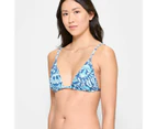 Target Smooth Triangle Bikini Swim Top