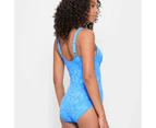 Target Resort Underwire One Piece Jacquard Bathers - Shape Your Body